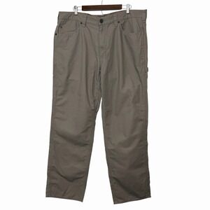 Ridgecut Toughwear Work‎ Pants Men's 40x32 Beige Canvas Utility Durable Outdoor